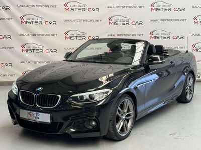 gebraucht BMW 220 d Cabrio M Sport NaviProf/Leder/Xenon/H&K/18