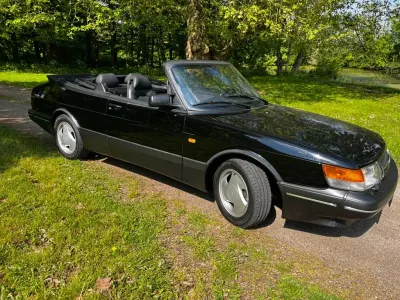 Gebraucht Saab 900 Cabriolet 170 PS (125 kW) 1993 Schwarz Cabrio