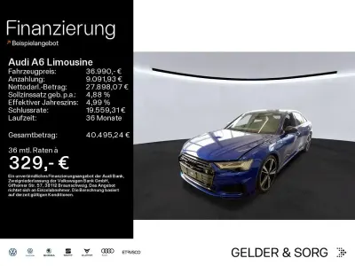 Gebraucht Audi A6 Advanced 299 PS (219 kW) 2022 Blau Limousine