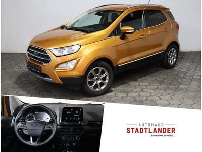Gebraucht Ford Ecosport Titanium 125 PS (91 kW) 2019 Gelb SUV