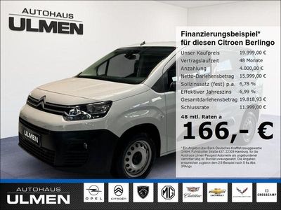 Weiss icy/deckende lackierung Gebraucht 2023 Citroën Berlingo Van / Kleinbus | 19.999 € (Superpreis)