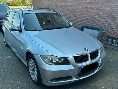 Brugt BMW 318 143 HK (105 kW) 2008 Sølv Stationcar