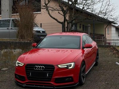Usata Audi A5 Design 170 CV (125 kW) 2011 Rosso Coupé