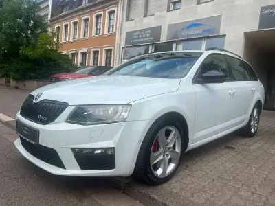 Gebraucht Skoda Octavia RS 184 PS (135 kW) 2014 Weiß Kombi