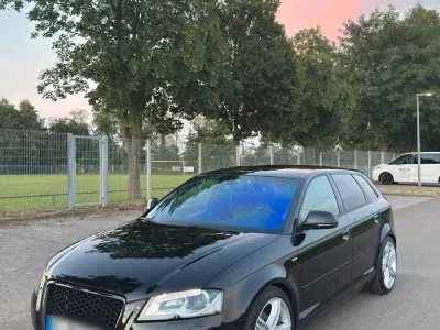 Gebraucht Audi A3 S-Line 125 PS (91 kW) 2008 Schwarz Kleinwagen