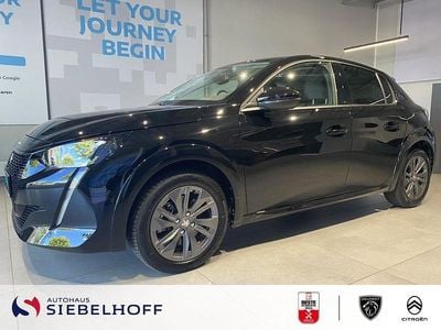 Gebraucht Peugeot e-208 Allure 100 kW (136 PS) 2023 Schwarz Kleinwagen