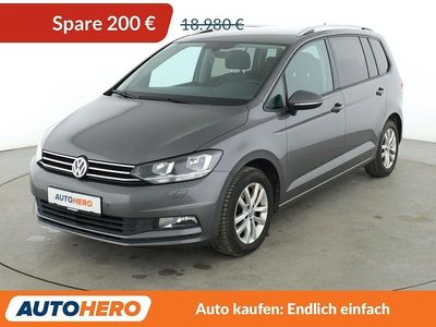 Grau Gebraucht 2016 VW Touran Comfortline Van / Kleinbus | 18.780 € (Teuer)