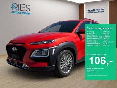 Second-hand Hyundai Kona Trend 120 CP (88 kW) 2018 Tangerine comet SUV