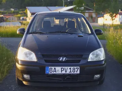 Gebraucht Hyundai Getz Edition+ 86 PS (63 kW) 2004 Schwarz Kleinwagen