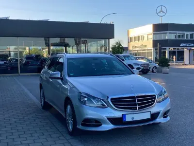 Brugt Mercedes E220 Elegance 170 HK (125 kW) 2014 Sølv Sedan