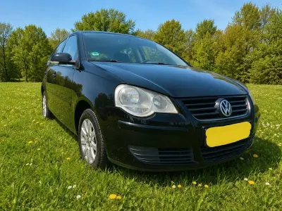 Gebraucht VW Polo 64 PS (47 kW) 2007 Schwarz Kleinwagen