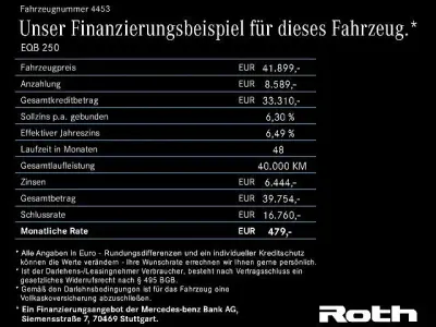 Gebraucht Mercedes EQB250 139 kW (190 PS) 2025 SUV