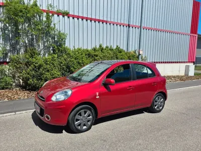 Usata Nissan Micra 80 CV (58 kW) 2013 Rosso Utilitaria