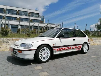 Gebraucht Honda Civic 90 PS (66 kW) 1989 Weiß Coupé