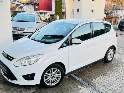 Gebraucht Ford C-MAX SYNC Edition 116 PS (85 kW) 2013 Weiß Van / Kleinbus
