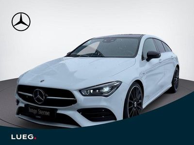 Weiß Gebraucht 2021 Mercedes CLA200 Shooting Brake AMG Kombi | 27.500 € (Fairer Preis)