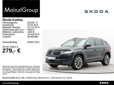 Blackmagic perleffekt Gebraucht 2021 Skoda Kodiaq Clever SUV | 26.290 € (Guter Preis)