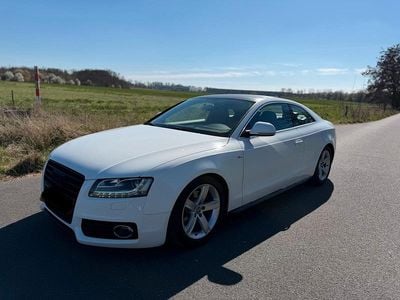 Second-hand Audi A5 S-Line 170 CP (125 kW) 2008 Alb Coupe
