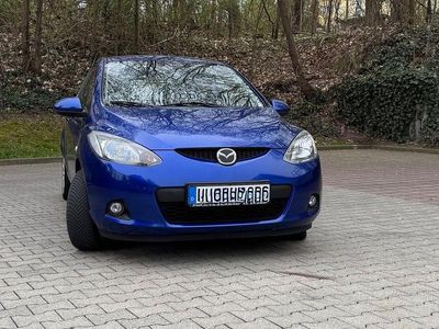 Gebraucht Mazda 2 86 PS (63 kW) 2008 Blau Kleinwagen