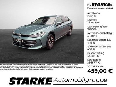 Maripositgrün metallic Neu 2025 VW Passat Business Kombi | 40.880 € (Superpreis)