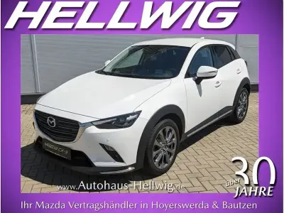 Gebraucht Mazda CX-3 Kangei 121 PS (88 kW) 2019 Arctic white SUV