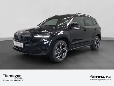 Neu Skoda Karoq SportLine 190 PS (139 kW) 2026 Schwarz SUV