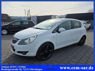 Gebraucht Opel Corsa Color Edition 87 PS (63 kW) 2010 Casablancaweiss/saphirschwarz Kleinwagen