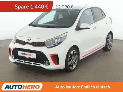 Clear white Gebraucht 2017 Kia Picanto GT-Line Kleinwagen | 10.650 € (Etwas zu teuer)