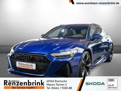Blau (san marino blau individuall...) Gebraucht 2021 Audi RS6 Design Kombi | 98.817 € (Fairer Preis)