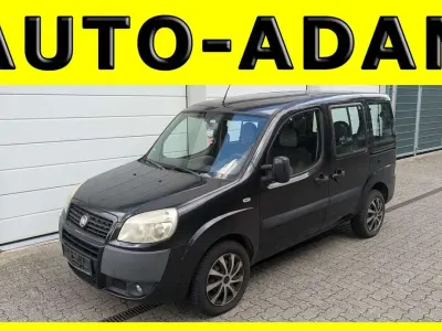 Gebraucht Fiat Doblò Dynamic 77 PS (56 kW) 2007 Schwarz Van / Kleinbus