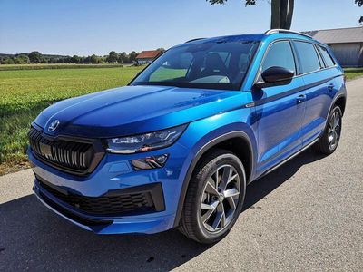 gebraucht Skoda Kodiaq 2.0 TDI Sportline DSG 4x4 7 Sitzer Matrix Pano