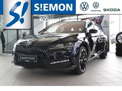 gebraucht Skoda Superb Combi 2.0 TDI Sportline DSG LED Navi Pano SHZ PDC StandHZG Apple CarPlay BT Android Auto