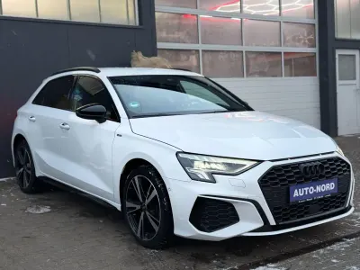 Gebraucht Audi A3 S-Line 150 PS (110 kW) 2022 Weiß Limousine