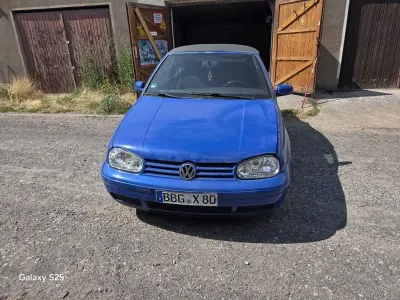 Gebraucht VW Golf Cabriolet Trendline 101 PS (74 kW) 1998 Blau Cabrio