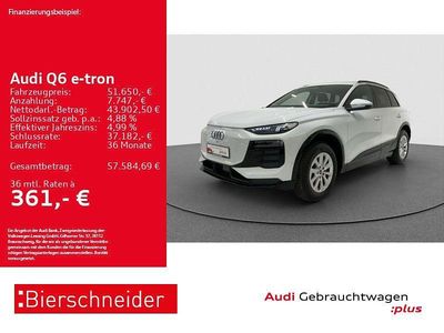 Gebraucht Audi Q6 e-tron Advanced Plus 185 kW (252 PS) 2025 SUV