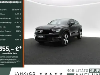 Brugt Volvo EX40 Plus 300 kW (408 HK) 2022 Sort SUV
