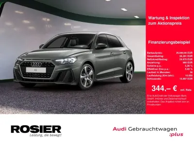 Gebraucht Audi A1 Sportback S-Line 116 PS (85 kW) 2024 Grau / chronosgrau Kleinwagen