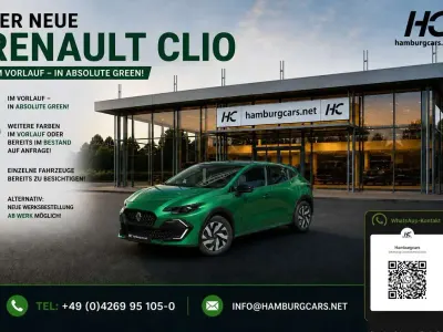 Gebraucht Renault Clio V Evolution 114 PS (83 kW) 2026 Absolute green dqp Limousine