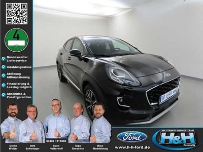 Obsidianschwarz Gebraucht 2021 Ford Puma Titanium X SUV | 16.740 € (Guter Preis)