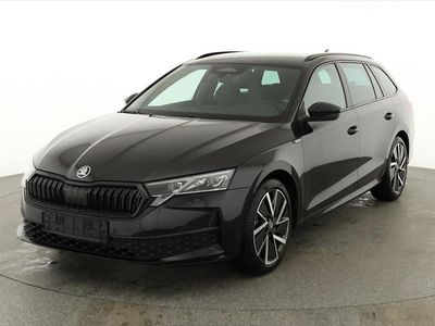 Neu Skoda Octavia SportLine 204 PS (150 kW) 2025 Blackmagic perleffekt Kombi