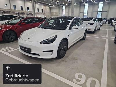 Pearl white multicoat Gebraucht 2021 Tesla Model 3 RWD Limousine | 27.300 € (Fairer Preis)