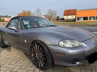 Gebraucht Mazda MX5 110 PS (80 kW) 2002 Grau Cabrio