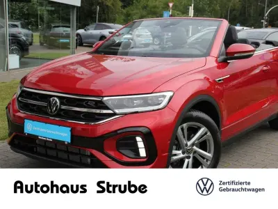 Gebraucht VW T-Roc Cabriolet R-line 150 PS (110 kW) 2025 Rot Cabrio