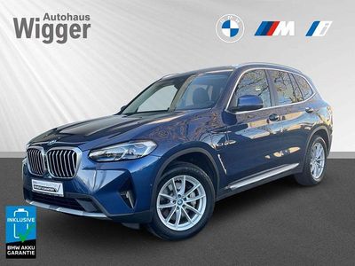 Phytonicblau metallic Gebraucht 2021 BMW X3 Sport Line SUV | 32.900 € (Fairer Preis)