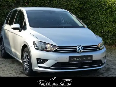 Gebraucht VW Golf Sportsvan Comfortline 125 PS (91 kW) 2017 Reflex silver metallic Van / Kleinbus