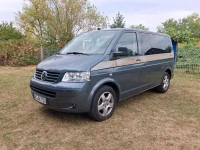 Gebraucht VW Multivan Startline 102 PS (75 kW) 2007 Grün Van / Kleinbus