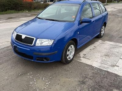 Gebraucht Skoda Fabia 80 PS (58 kW) 2007 Blau Kombi