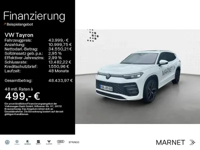 Brugt VW Tayron R-line 193 HK (141 kW) 2025 Hvid SUV