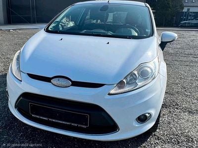 Gebraucht Ford Fiesta 82 PS (60 kW) 2010 Weiß Kleinwagen