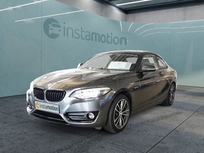 gebraucht BMW 220 2.0 Coupe Rükfahrkamera PDC NAVI Klima